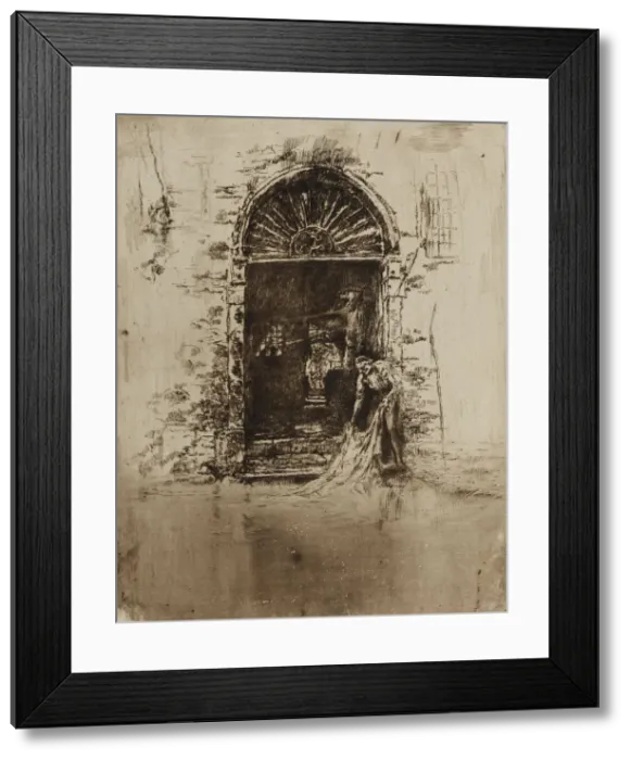 Framed Print : The Dyer, 1879-1880. Creator: James Abbott McNeill Whistler Framed Print : The Dyer, 1879-1880. Creator: James Abbott McNeill Whistler