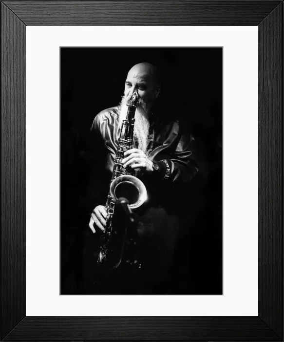 Framed Print : Tony Scott, Pizza Express, Dean St. London, 3 / 2000. Creator: Brian O Connor Framed Print : Tony Scott, Pizza Express, Dean St. London, 3 / 2000. Creator: Brian O Connor