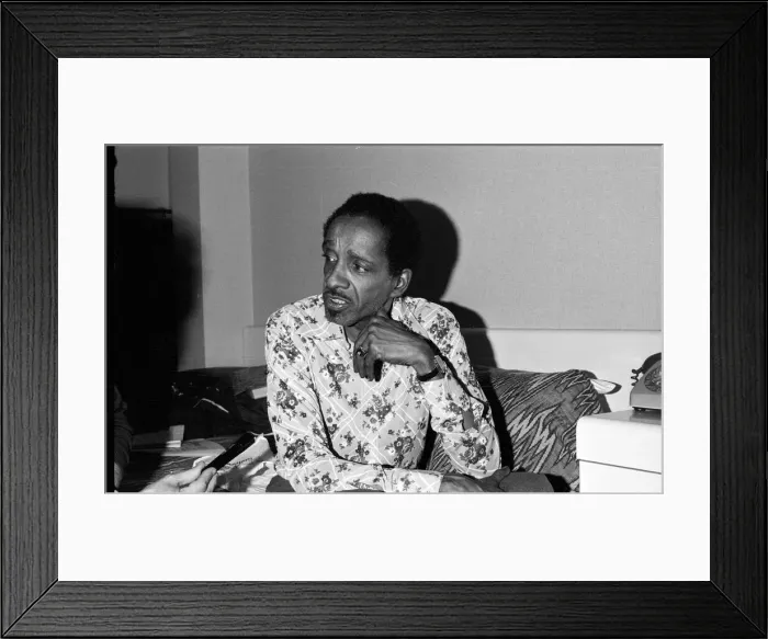 Framed Print : Milt Jackson, London, 1975. Creator: Brian O Connor Framed Print : Milt Jackson, London, 1975. Creator: Brian O Connor
