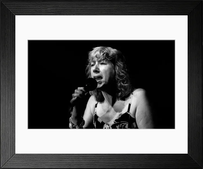 Framed Print : Norma Winstone, Pizza On The Park, London, 7 / 1994. Creator: Brian O Connor Framed Print : Norma Winstone, Pizza On The Park, London, 7 / 1994. Creator: Brian O Connor