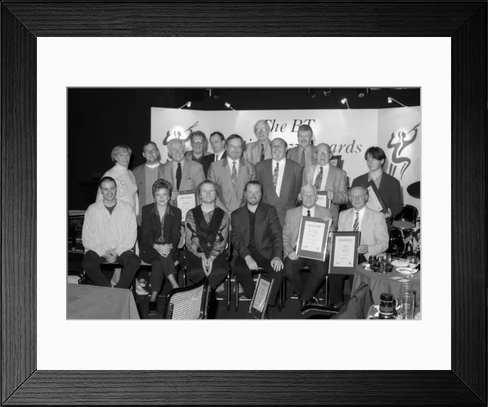 Framed Print : BT British Jazz Awards 1995, Pizza on the Park, London, 25. 4. 95. Creator: Brian O Connor Framed Print : BT British Jazz Awards 1995, Pizza on the Park, London, 25. 4. 95. Creator: Brian O Connor
