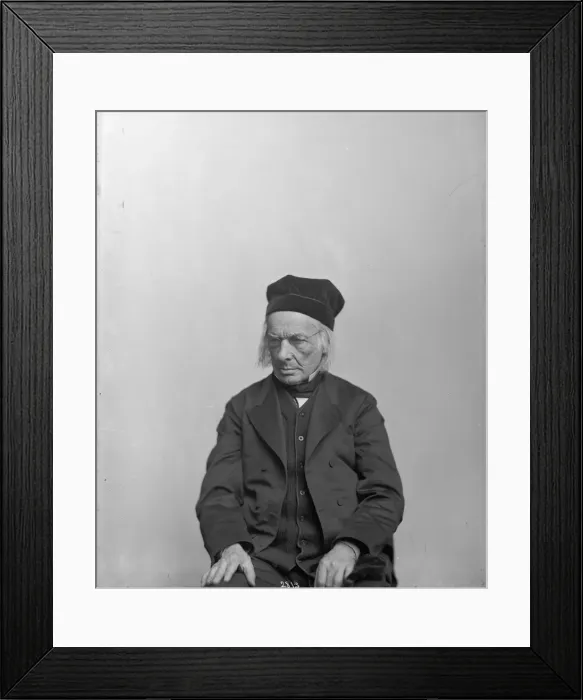 Framed Print : Portrait of SI Regent John Maclean (1800-1886), 1880s. Creator Framed Print : Portrait of SI Regent John Maclean (1800-1886), 1880s. Creator
