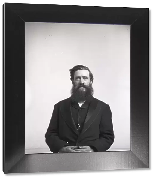 Portrait of Elliott Coues (1842-1899), 1880s. Creator: United States National Museum