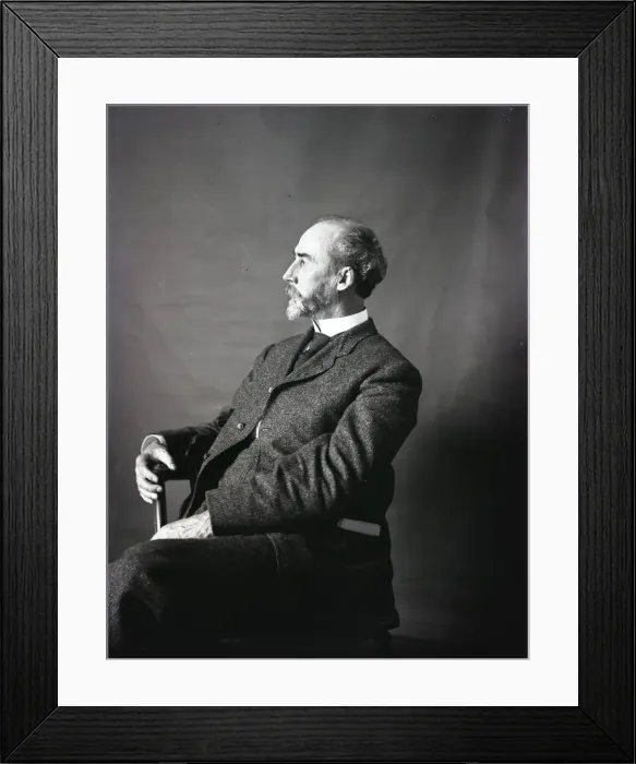 Framed Print : Portrait of William Henry Holmes, 1890s. Creator: United States National Museum Framed Print : Portrait of William Henry Holmes, 1890s. Creator: United States National Museum