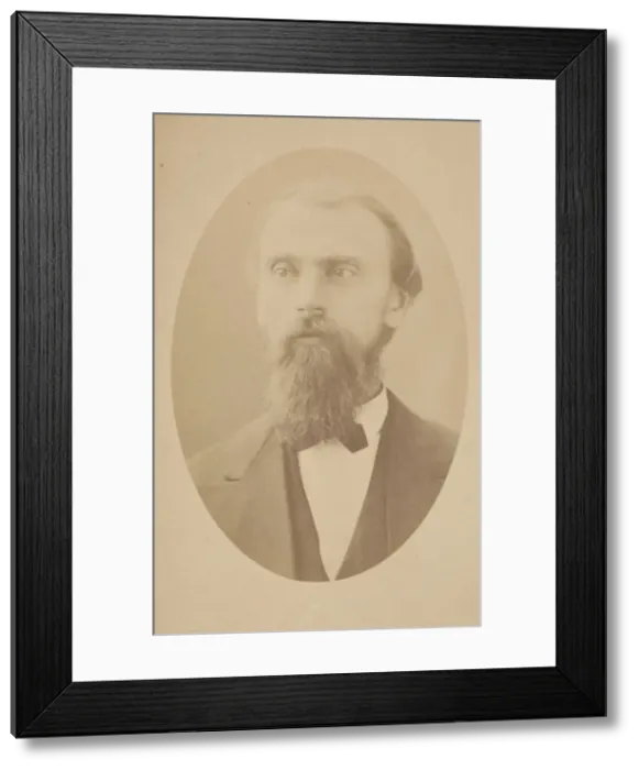 Framed Print : Portrait of Gustavus Detlef Hinrichs (1836-1923), 1872. Creator: Isaac Augustus Wetherby Framed Print : Portrait of Gustavus Detlef Hinrichs (1836-1923), 1872. Creator: Isaac Augustus Wetherby