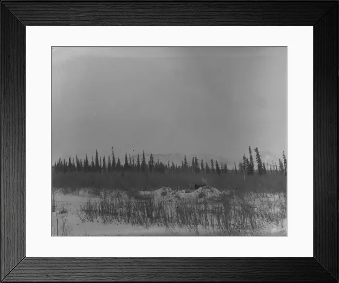 Framed Print : Northern Alaska Exploring Expedition, 1884-1886. Creator: Unknown Framed Print : Northern Alaska Exploring Expedition, 1884-1886. Creator: Unknown