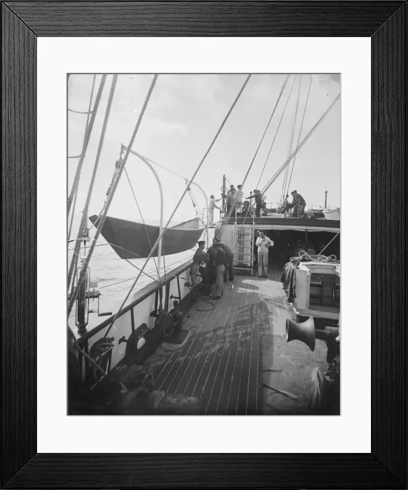 Framed Print : USFC Steamer Albatross'Survey of Fishing Banks from Newport to Newfoundland Framed Print : USFC Steamer Albatross'Survey of Fishing Banks from Newport to Newfoundland