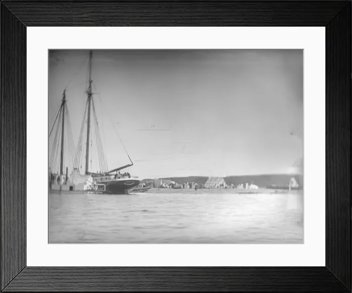 Framed Print : Northern Alaska Exploring Expedition, 1884-1886. Creator: Unknown Framed Print : Northern Alaska Exploring Expedition, 1884-1886. Creator: Unknown