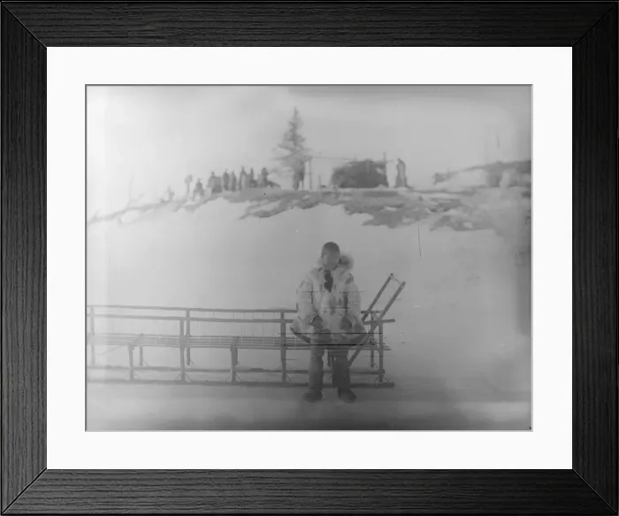Framed Print : Northern Alaska Exploring Expedition, 1884-1886. Creator: Unknown Framed Print : Northern Alaska Exploring Expedition, 1884-1886. Creator: Unknown