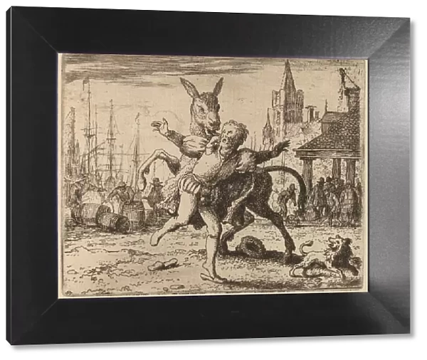 The Ass and the Hound, probably c. 1645  /  1656. Creator: Allart van Everdingen
