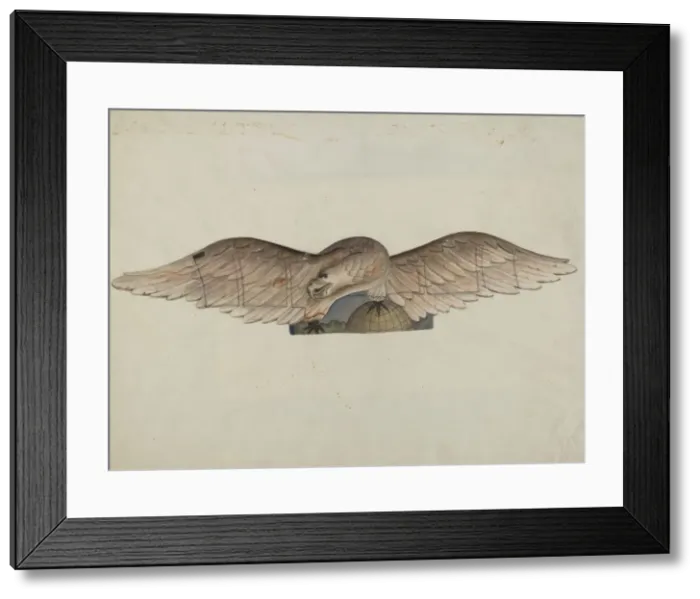 Framed Print : Stern Board, c. 1936. Creator: Betty Fuerst Framed Print : Stern Board, c. 1936. Creator: Betty Fuerst