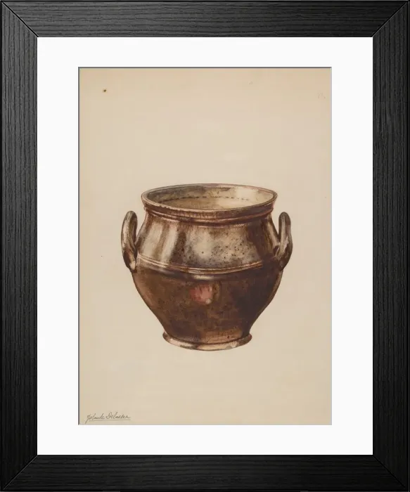 Framed Print : Sugar Bowl, c. 1937. Creator: Yolande Delasser Framed Print : Sugar Bowl, c. 1937. Creator: Yolande Delasser