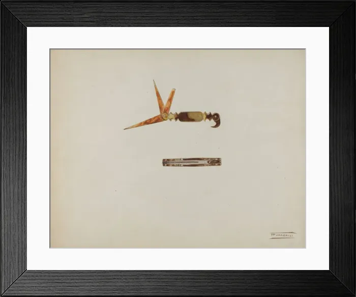 Framed Print : Toothpick, c. 1939. Creator: Frank Fumagalli Framed Print : Toothpick, c. 1939. Creator: Frank Fumagalli