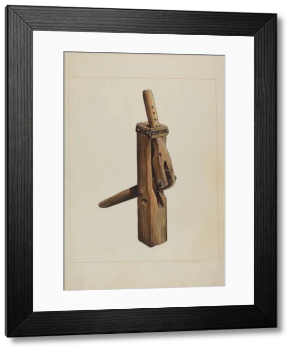 Framed Print : Wagon Jack, 1935 / 1942. Creator: Samuel W. Ford Framed Print : Wagon Jack, 1935 / 1942. Creator: Samuel W. Ford