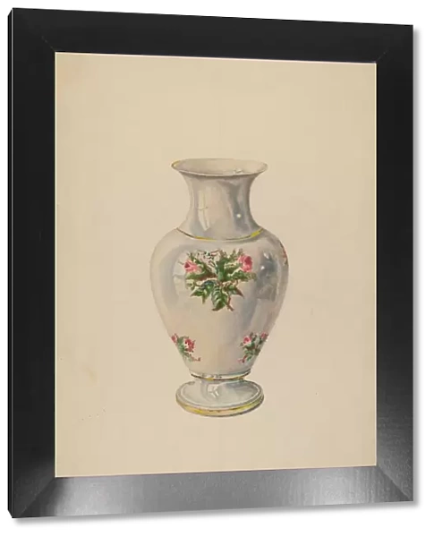 Vase, c. 1938. Creator: Byron Dingman