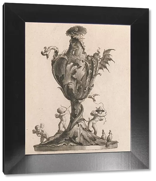 Design for a large Vase or Ewer representing Air, Plate 2 from: Neu inve