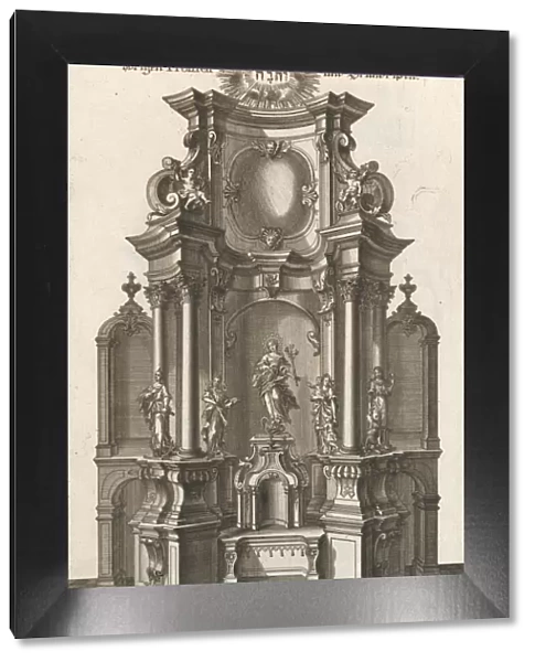 Design for a Monumental Altar, Plate c from Unterschiedliche Neu Inventier