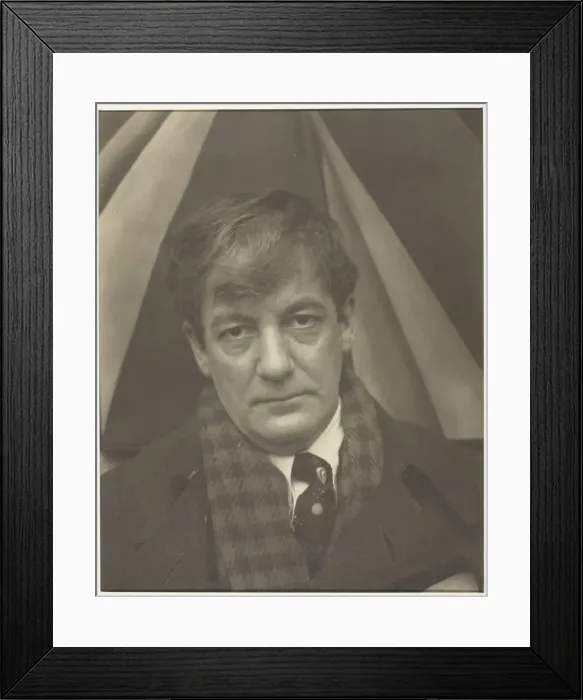 Framed Print : Sherwood Anderson, 1923. Creator: Alfred Stieglitz Framed Print : Sherwood Anderson, 1923. Creator: Alfred Stieglitz