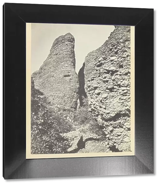 Conglomerate Peaks of Echo, 1868  /  69. Creator: Andrew Joseph Russell
