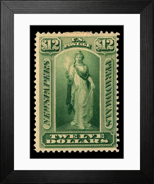 Framed Print : $12 Vesta Newspapers and Periodicals single, 1879. Creator: Unknown Framed Print : $12 Vesta Newspapers and Periodicals single, 1879. Creator: Unknown