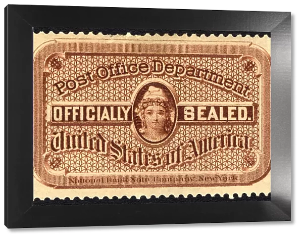 Post Office seal, c. 1879. Creator: National Bank Note Company