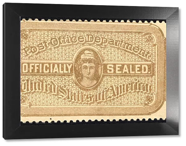 Post Office seal, c. 1889. Creator: National Bank Note Company