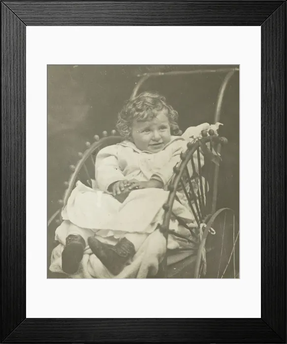 Framed Print : Untitled (Howard Schubart in Carriage), 1893. Creator: Alfred Stieglitz Framed Print : Untitled (Howard Schubart in Carriage), 1893. Creator: Alfred Stieglitz