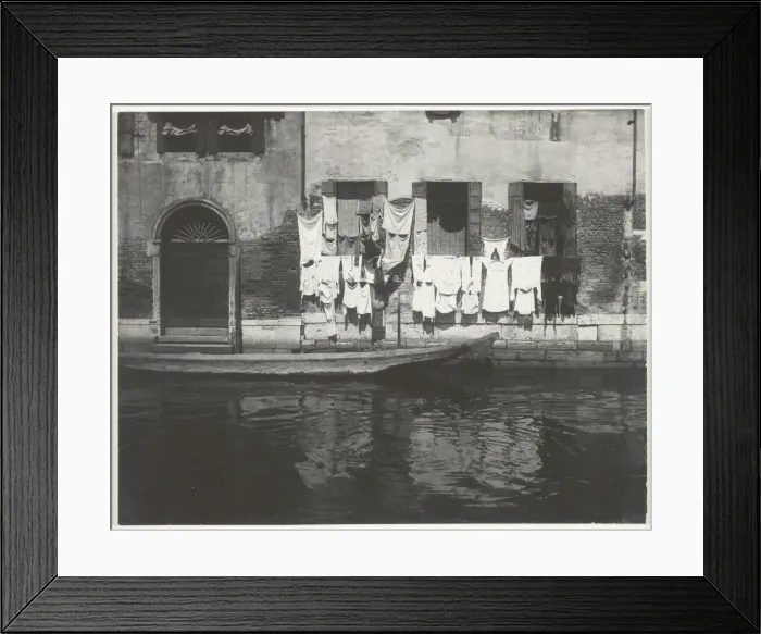 Framed Print : Venice, 1894, printed 1920 / 39. Creator: Alfred Stieglitz Framed Print : Venice, 1894, printed 1920 / 39. Creator: Alfred Stieglitz