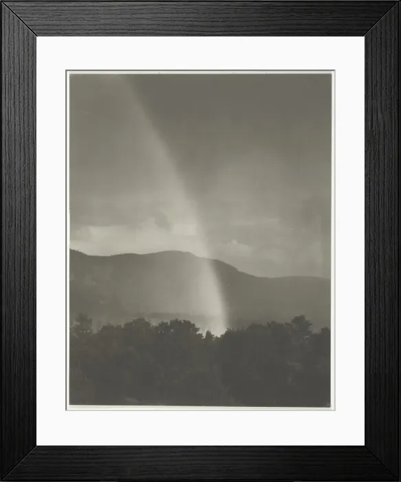 Framed Print : Rainbow, 1920. Creator: Alfred Stieglitz Framed Print : Rainbow, 1920. Creator: Alfred Stieglitz