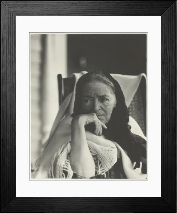 Framed Print : Hedwig Stieglitz, 1921 / 22. Creator: Alfred Stieglitz Framed Print : Hedwig Stieglitz, 1921 / 22. Creator: Alfred Stieglitz