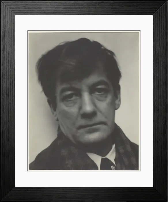 Framed Print : Sherwood Anderson, 1923. Creator: Alfred Stieglitz Framed Print : Sherwood Anderson, 1923. Creator: Alfred Stieglitz