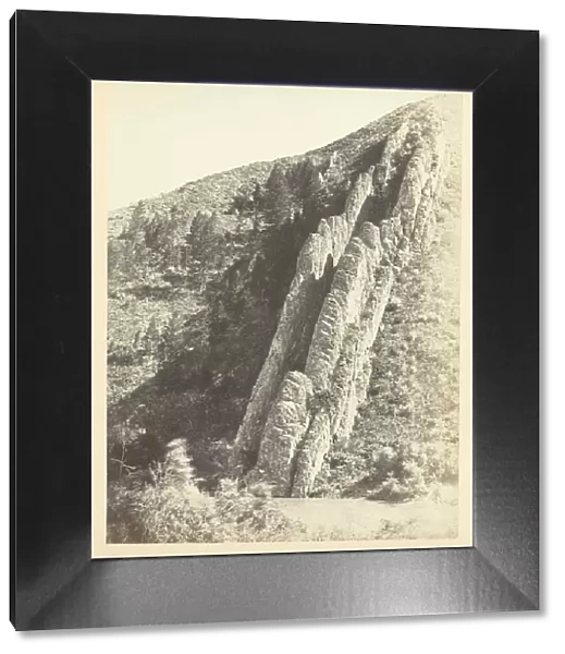 Serrated Rocks or Devils Slide, (Near View), Weber Canon, Utah, 1868  /  69