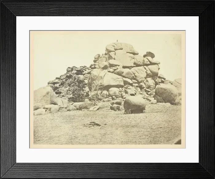 Framed Print : Skull Rock, (Granite) Sherman Station, Laramie Mountains, 1868 / 69 Framed Print : Skull Rock, (Granite) Sherman Station, Laramie Mountains, 1868 / 69
