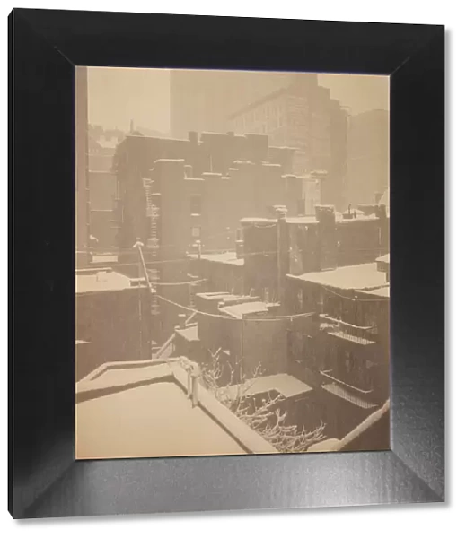 From the Back-Window '291', 1915. Creator: Alfred Stieglitz. From the Back-Window '291', 1915. Creator: Alfred Stieglitz