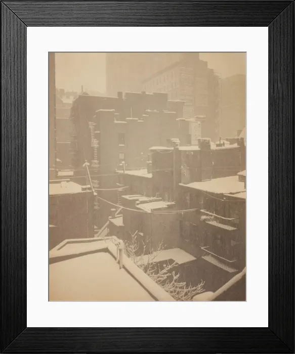 Framed Print : From the Back-Window 291, 1915. Creator: Alfred Stieglitz. From the Back-Window 291, 1915. Creator: Alfred Stieglitz Framed Print : From the Back-Window 291, 1915. Creator: Alfred Stieglitz. From the Back-Window 291, 1915. Creator: Alfred Stieglitz
