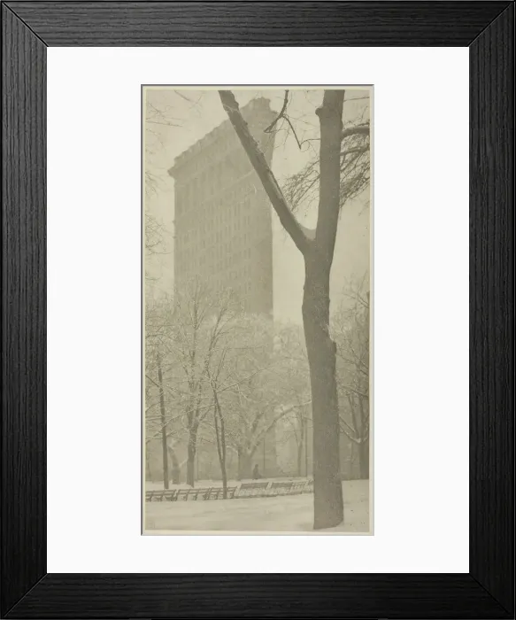 Framed Print : The Flatiron, 1903. Creator: Alfred Stieglitz Framed Print : The Flatiron, 1903. Creator: Alfred Stieglitz