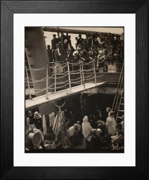 Framed Print : The Steerage, 1907, printed in or before 1913. Creator: Alfred Stieglitz Framed Print : The Steerage, 1907, printed in or before 1913. Creator: Alfred Stieglitz