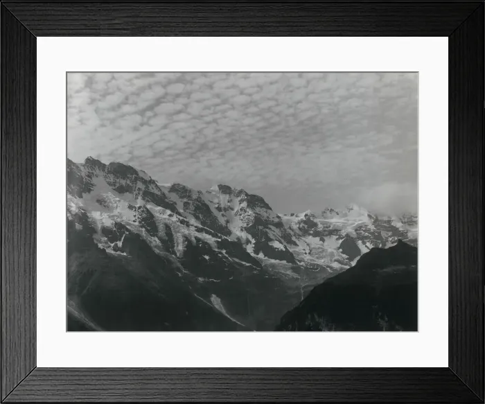 Framed Print : Mid Snow and Ice, 1894, printed 1920 / 39. Creator: Alfred Stieglitz Framed Print : Mid Snow and Ice, 1894, printed 1920 / 39. Creator: Alfred Stieglitz