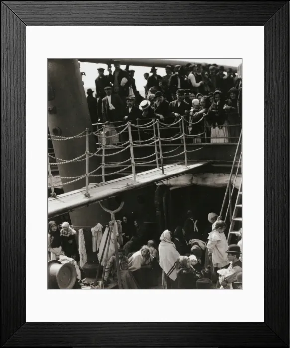 Framed Print : The Steerage, 1907, printed 1920 / 39. Creator: Alfred Stieglitz Framed Print : The Steerage, 1907, printed 1920 / 39. Creator: Alfred Stieglitz