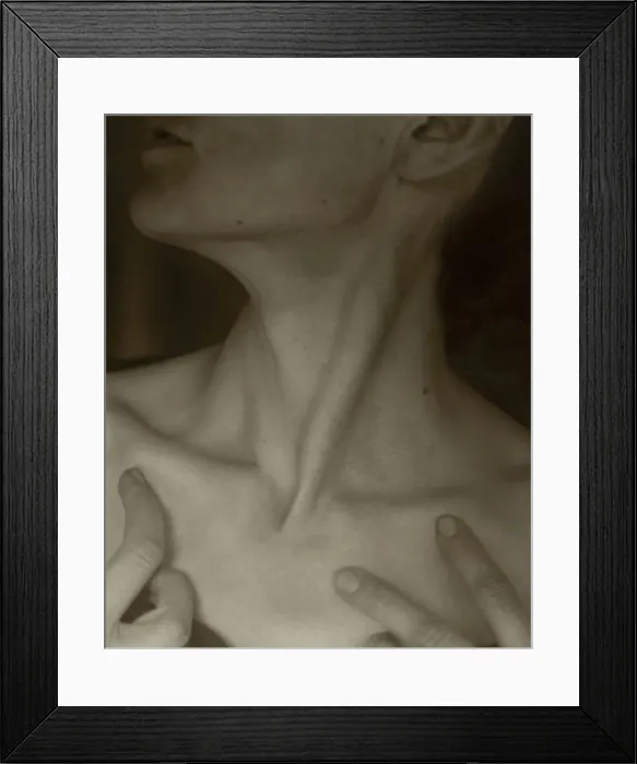 Framed Print : Georgia O Keeffe - Neck, 1921. Creator: Alfred Stieglitz Framed Print : Georgia O Keeffe - Neck, 1921. Creator: Alfred Stieglitz