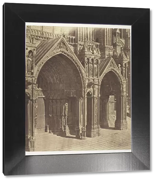 Chartres Cathedral, South Transept, Central and Side Portals, 1854  /  57