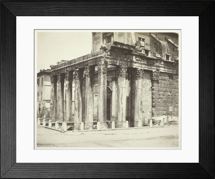Framed Print : Untitled [Rome], 1854  /  56, printed 1856  /  63. Creators: Bisson Freres