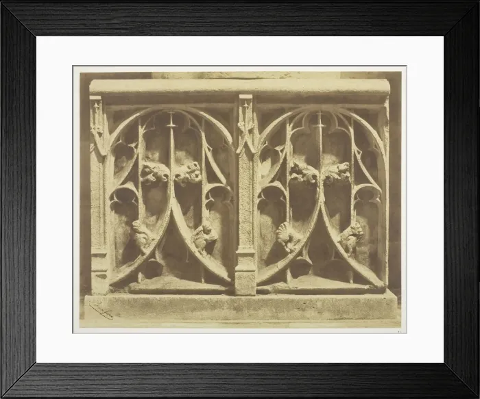 Framed Print : Untitled, 1854 / 57, printed 1855. Creators: Bisson Freres, Louis-Auguste Bisson Framed Print : Untitled, 1854 / 57, printed 1855. Creators: Bisson Freres, Louis-Auguste Bisson