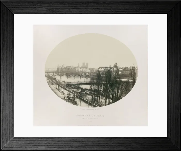 Framed Print : Pris des Tuileries, c. 1867. Creator: Charles Soulier Framed Print : Pris des Tuileries, c. 1867. Creator: Charles Soulier