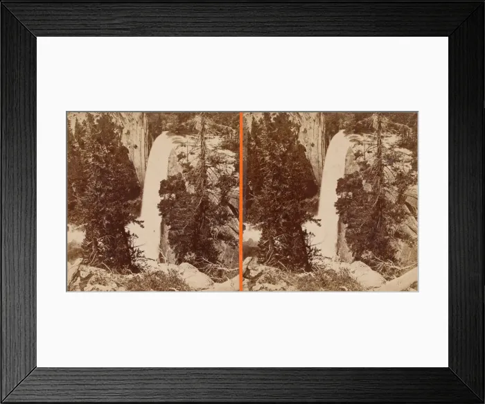 Framed Print : Piwyac, or the Vernal Fall, 300 feet from the cliff, Yosemite Valley, Mariposa County Framed Print : Piwyac, or the Vernal Fall, 300 feet from the cliff, Yosemite Valley, Mariposa County