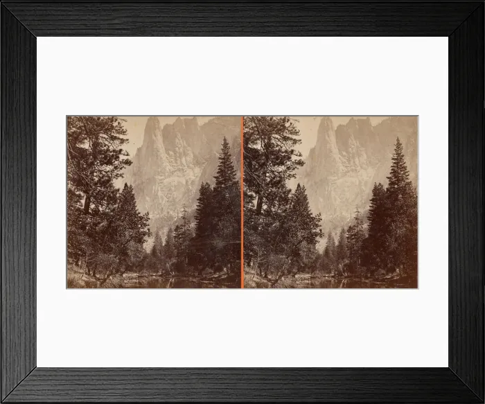 Framed Print : The Sentinel, 3270 feet, Yosemite Valley, Mariposa County, Cal. 1861 / 76 Framed Print : The Sentinel, 3270 feet, Yosemite Valley, Mariposa County, Cal. 1861 / 76