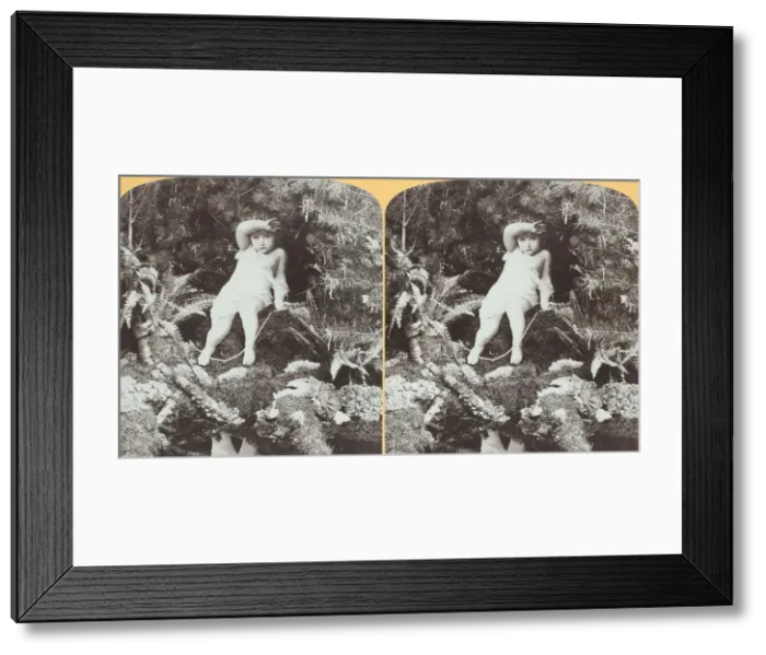 Framed Print : Ise fraid my Dollie will be drownded, 1870 / 89. Creator: Henry Hamilton Bennett Framed Print : Ise fraid my Dollie will be drownded, 1870 / 89. Creator: Henry Hamilton Bennett
