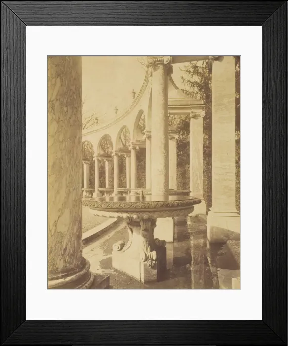 Framed Print : Bosquet de la Colonnade, les vasques, 1905. Creator: Eugene Atget Framed Print : Bosquet de la Colonnade, les vasques, 1905. Creator: Eugene Atget