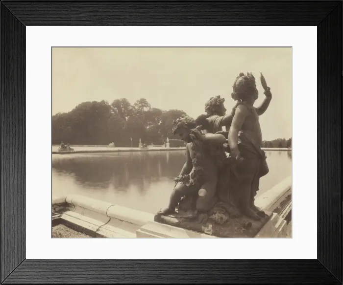 Framed Print : Versailles, Bassin de Midi, 1901. Creator: Eugene Atget Framed Print : Versailles, Bassin de Midi, 1901. Creator: Eugene Atget