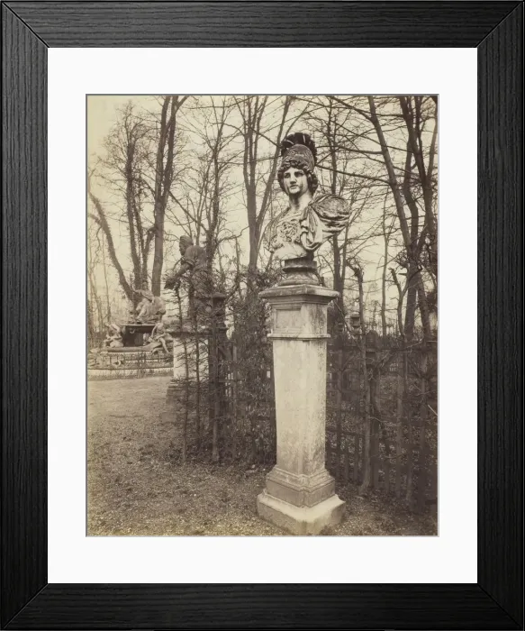 Framed Print : Versailles, Bosquet de l Arc de Triomphe, 1903. Creator: Eugene Atget Framed Print : Versailles, Bosquet de l Arc de Triomphe, 1903. Creator: Eugene Atget